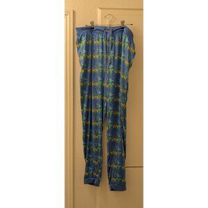 Disney WDW 71 Blue Lounge Pants With Drawstring Waist